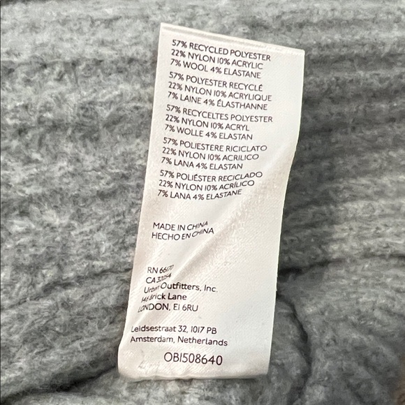 Free People Light Gray Knit Cardigan - Picture 4 of 5